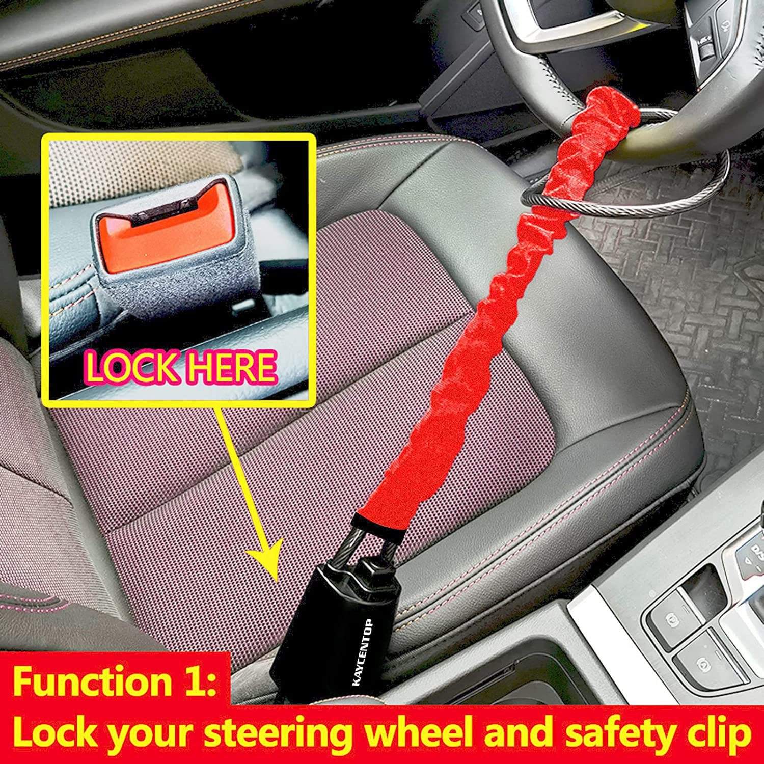 Universal Car Steering Wheel Lock - Anti-Theft Security Device Guide